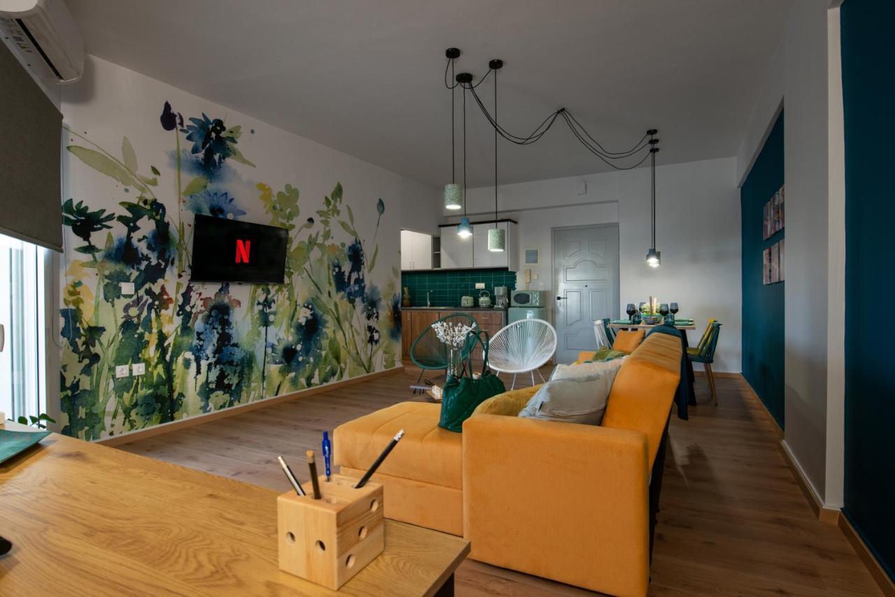 Alsalos Sea View Apartment خانيا المظهر الخارجي الصورة