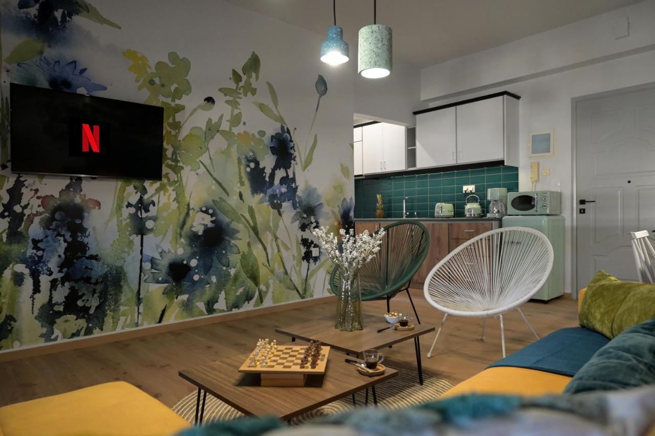 Alsalos Sea View Apartment خانيا المظهر الخارجي الصورة